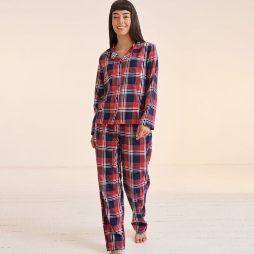 Women's tartan lounge Set Thumbnail