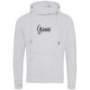 Cross neck hoodie Thumbnail