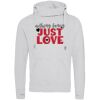 Cross neck hoodie Thumbnail