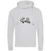 Cross neck hoodie Thumbnail