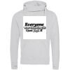 Cross neck hoodie Thumbnail