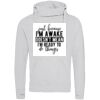 Cross neck hoodie Thumbnail