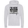 Cross neck hoodie Thumbnail