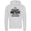 Cross neck hoodie Thumbnail