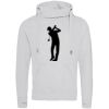 Cross neck hoodie Thumbnail