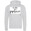 Cross neck hoodie Thumbnail