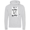 Cross neck hoodie Thumbnail