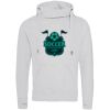 Cross neck hoodie Thumbnail